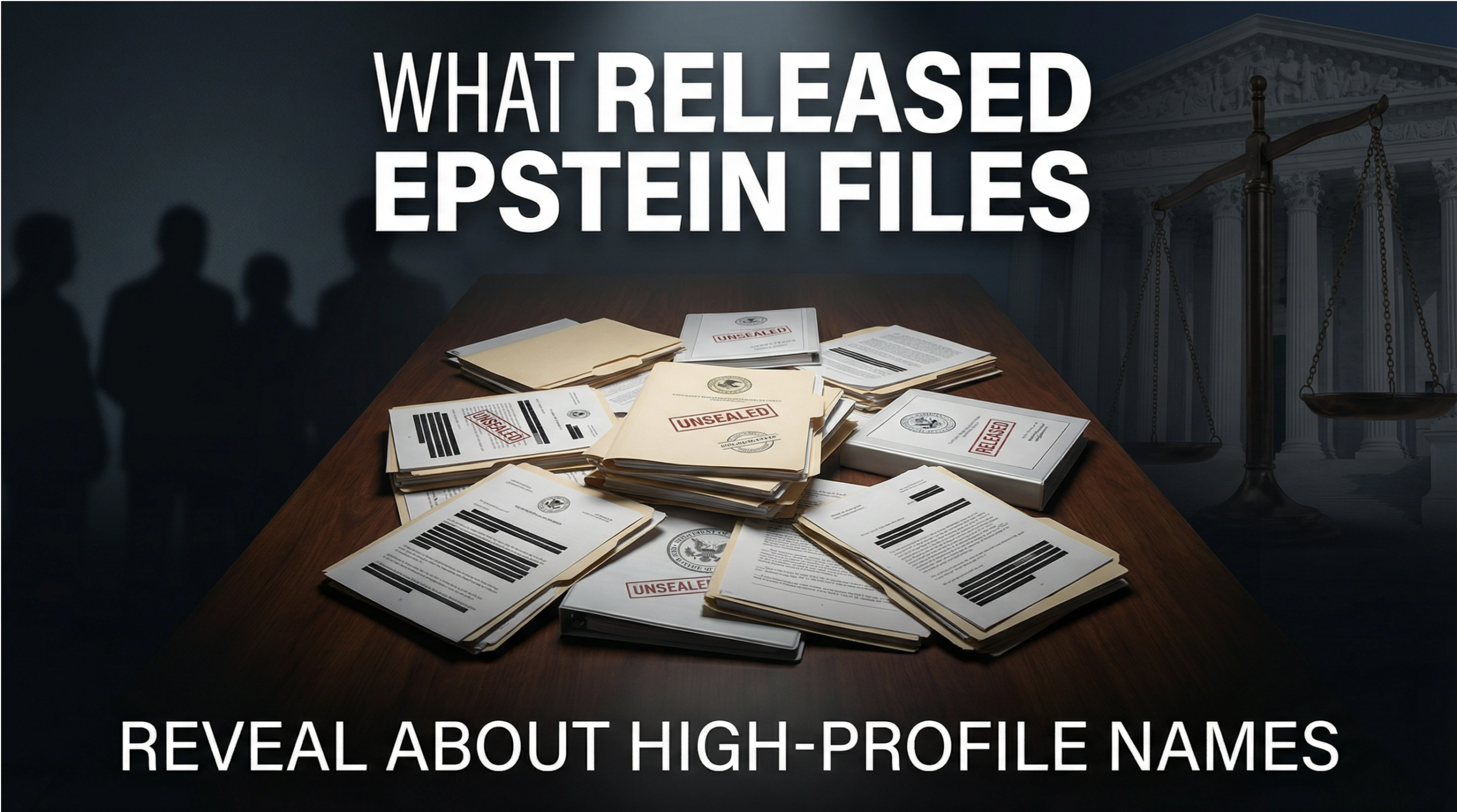 What Released Epstein Files Reveal About High-Profile Names