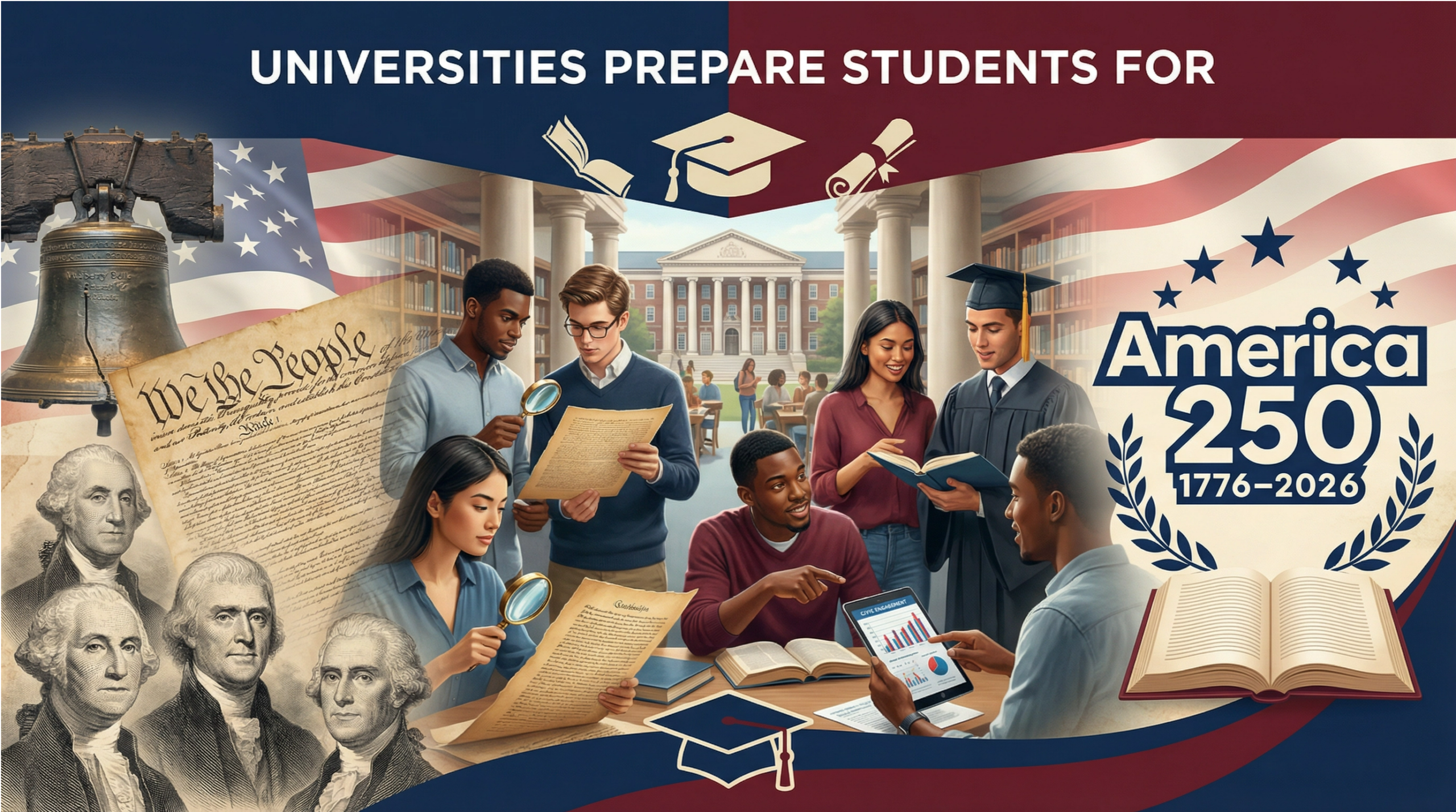 Colleges Nationwide Prepare Students for America’s 250th Anniversary