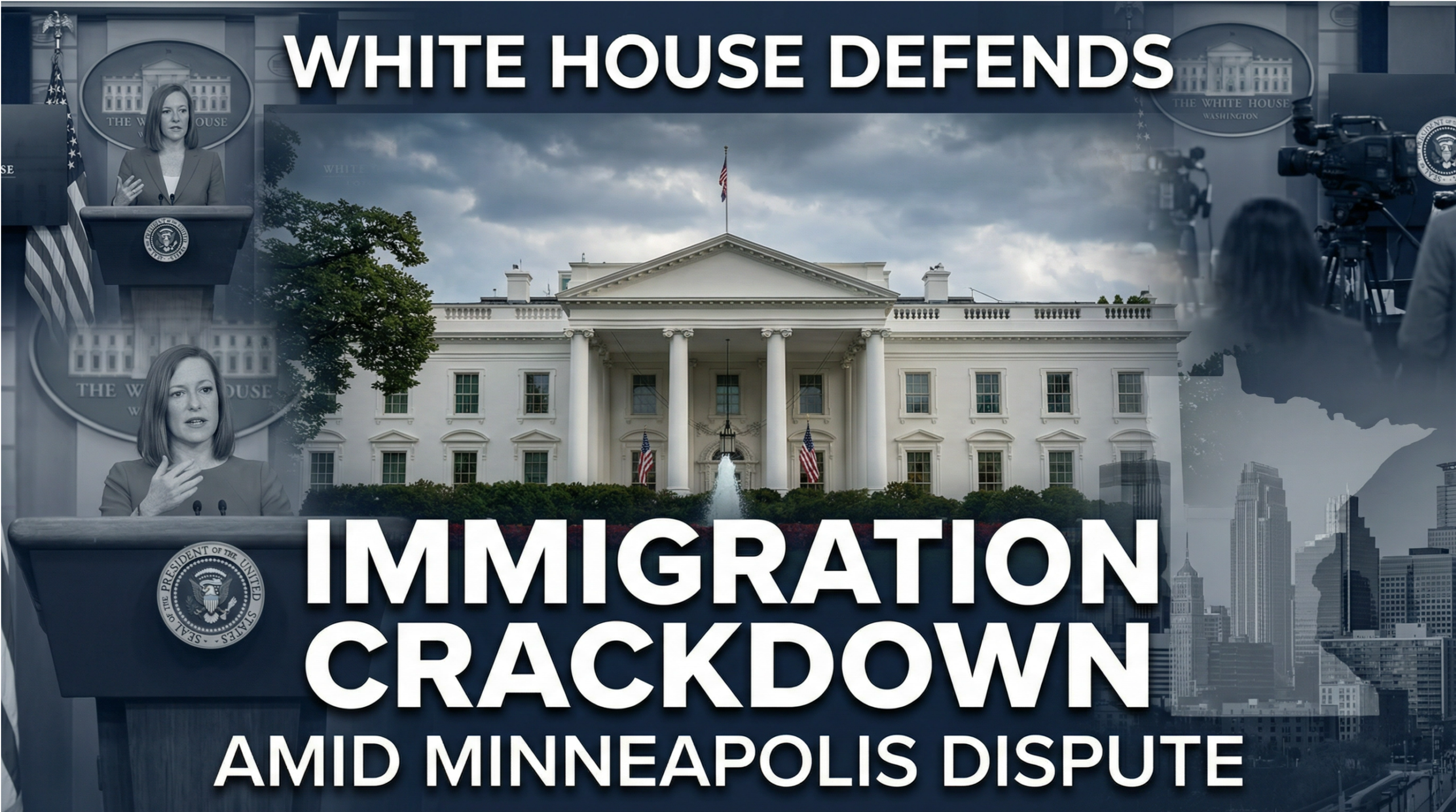 White House Defends Immigration Crackdown Amid Minneapolis Dispute
